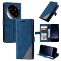 For Xiaomi 14 Ultra Skin Feel Splicing Leather Phone Case(Blue)