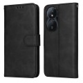 For Honor Play 50 Plus Classic Calf Texture Flip Leather Phone Case(Black)