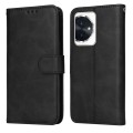 For Honor 100 Classic Calf Texture Flip Leather Phone Case(Black)