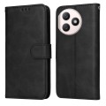 For Honor X50i+ Classic Calf Texture Flip Leather Phone Case(Black)