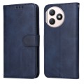 For Honor X50i+ Classic Calf Texture Flip Leather Phone Case(Blue)