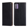 For Nokia G42 5G Gloss Oil Solid Color Magnetic Leather Phone Case(Black)
