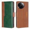 For Xiaomi Civi 4 Pro Contrast Color Side Buckle Leather Phone Case(+)