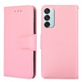 For Samsung Galaxy M15 5G Crystal Texture Leather Phone Case(Pink)