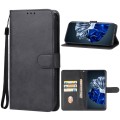 For Huawei Pura 70 Leather Phone Case(Black)
