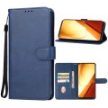 For Realme Narzo 60 Leather Phone Case(Blue)