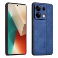 For Xiaomi Redmi Note 13 Pro 5G AZNS 3D Embossed Skin Feel Phone Case(Sapphire Blue)