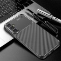 For Samsung Galaxy S24 5G Carbon Fiber Texture Shockproof TPU Phone Case(Black)