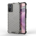 For Xiaomi Note 12S 4G Global Shockproof Honeycomb PC + TPU Phone Case(Black)