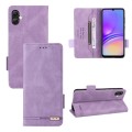 For Samsung Galaxy A05 Magnetic Clasp Leather Phone Case(Purple)