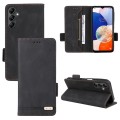 For Samsung Galaxy A15 Magnetic Clasp Leather Phone Case(Black)