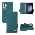 For Samsung Galaxy S24 5G Magnetic Clasp Leather Phone Case(Green)