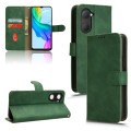 For vivo Y03 4G Skin Feel Magnetic Flip Leather Phone Case(Green)