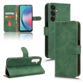 For Samsung Galaxy A25 5G Skin Feel Magnetic Flip Leather Phone Case(Green)