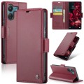 For Xiaomi Redmi 13C 4G / 13C 5G CaseMe 023 Butterfly Buckle Litchi Texture RFID Anti-theft Leather