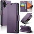 For Xiaomi Redmi Note 13 Pro+ 5G CaseMe 023 Butterfly Buckle Litchi Texture RFID Anti-theft Leather