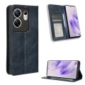 For Infinix Zero 30 4G Magnetic Buckle Retro Texture Leather Phone Case(Blue)