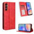 For Samsung Galaxy A05s Magnetic Buckle Retro Texture Leather Phone Case(Red)