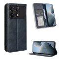 For Xiaomi Redmi K70 / K70 Pro Magnetic Buckle Retro Texture Leather Phone Case(Blue)