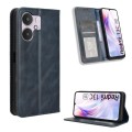 For Xiaomi Redmi 13C 5G / 13R 5G Magnetic Buckle Retro Texture Leather Phone Case(Blue)