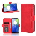 For Motorola Moto G04 / G24 Skin Feel Calf Texture Card Slots Leather Phone Case(Red)