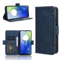 For Motorola Moto G04 / G24 Skin Feel Calf Texture Card Slots Leather Phone Case(Blue)