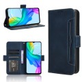 For vivo Y03 4G Skin Feel Calf Texture Card Slots Leather Phone Case(Blue)