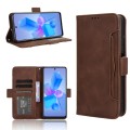 For Infinix Hot 40 4G Skin Feel Calf Texture Card Slots Leather Phone Case(Brown)