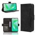 For Infinix Smart 8 Skin Feel Calf Texture Card Slots Leather Phone Case(Black)