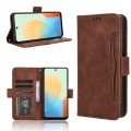 For Tecno Spark Go 2024 / Spark 20C Skin Feel Calf Texture Card Slots Leather Phone Case(Brown)