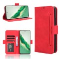 For Honor Magic6 5G Skin Feel Calf Texture Card Slots Leather Phone Case(Red)