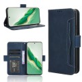 For Honor Magic6 5G Skin Feel Calf Texture Card Slots Leather Phone Case(Blue)
