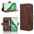 For Honor Magic6 5G Skin Feel Calf Texture Card Slots Leather Phone Case(Brown)