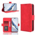 For Honor Magic6 Pro Skin Feel Calf Texture Card Slots Leather Phone Case(Red)