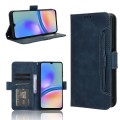 For Samsung Galaxy A05s 4G Skin Feel Calf Texture Card Slots Leather Phone Case(Blue)
