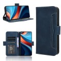 For Xiaomi Redmi Note 13R Pro 5G Skin Feel Calf Texture Card Slots Leather Phone Case(Blue)