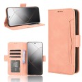 For Xiaomi 14 Pro Skin Feel Calf Texture Card Slots Leather Phone Case(Pink)