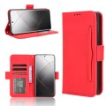 For Xiaomi 14 Pro Skin Feel Calf Texture Card Slots Leather Phone Case(Red)