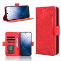 For Xiaomi 14 Skin Feel Calf Texture Card Slots Leather Phone Case(Red)