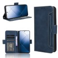 For Xiaomi 14 Skin Feel Calf Texture Card Slots Leather Phone Case(Blue)