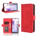 For Xiaomi Redmi 13C 5G / 13R 5G Skin Feel Calf Texture Card Slots Leather Phone Case(Red)