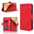 For Xiaomi Redmi Note 13 Pro 4G Global Skin Feel Calf Texture Card Slots Leather Phone Case(Red)