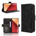 For Xiaomi Poco M6 Pro 4G Skin Feel Calf Texture Card Slots Leather Phone Case(Black)