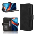 For Xiaomi Poco X6 Neo 5G Skin Feel Calf Texture Card Slots Leather Phone Case(Black)