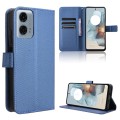 For Motorola Moto G Power 5G 2024 Diamond Texture Leather Phone Case(Blue)