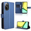For Realme C67 4G Diamond Texture Leather Phone Case(Blue)