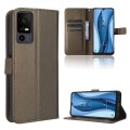 For TCL 40 XE 5G /40 NxtPaper 5G Diamond Texture Leather Phone Case(Brown)