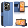 For Infinix Hot 40i 4G Diamond Texture Leather Phone Case(Blue)