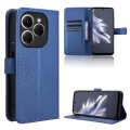 For Tecno Spark 20 Pro 4G Diamond Texture Leather Phone Case(Blue)