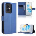 For Honor 100 5G Diamond Texture Leather Phone Case(Blue)